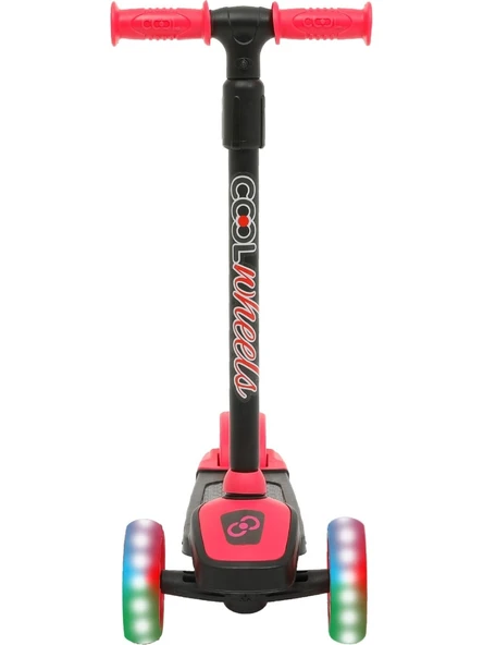 Cool Wheels Twist Led Işıklı 3 Tekerlekli Scooter Pembe