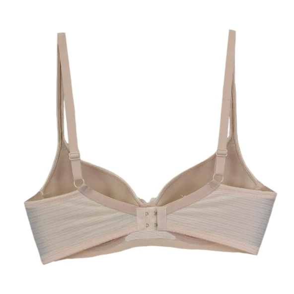 Kadın Silikonlu Toparlayıcı Telli Sütyen C Cup BGL-ST04498 - Resim 4