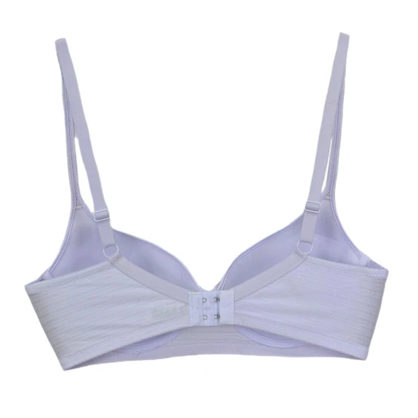 Kadın Silikonlu Toparlayıcı Telli Sütyen C Cup BGL-ST04498 - Resim 5