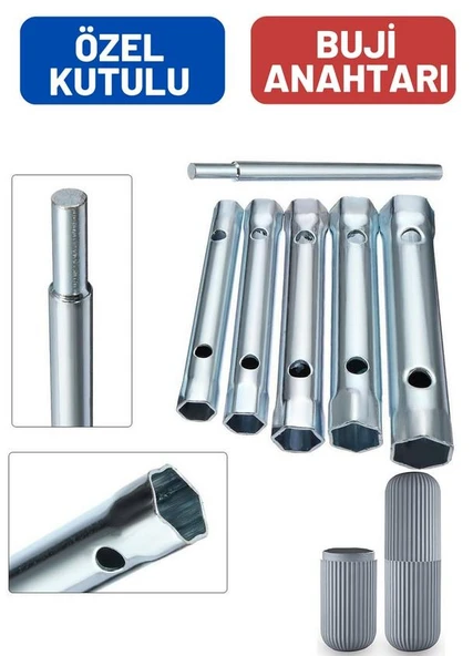 Zhltools 8mm-17mm Kovan Tork Anahtar Kutulu Set - 5