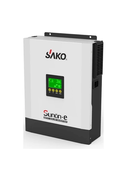 Sako 3kVA 2.4KW 24V 80A Mppt Yüksek Pv Tam Sinüs Akıllı İnverter - 2