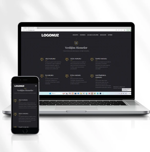 Avukat ve Hukuki Danışmanlık Web Sitesi – Kişisel Tanıtım ve Hizmet Sunumu Kod: 10.sitenizin.com - 2