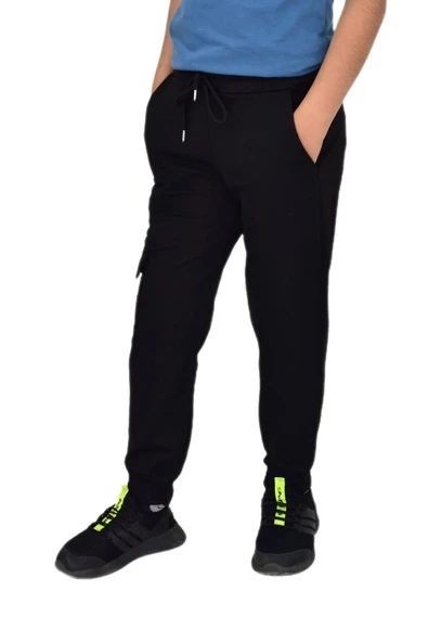 Erkek Çocuk Tek Kargo  Cepli Eşofman Altı  BGL-ST04630 - Resim 4