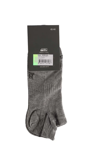 Jiber Erkek Modal Patik Likralı Çorap 6104/6106 - 12 Adet  40-44 GRİMELANJ - 3