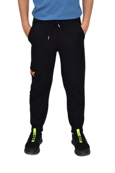 Erkek Çocuk Tek Kargo  Cepli Eşofman Altı  BGL-ST04630 - Resim 3