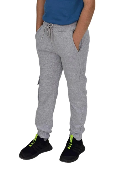 Erkek Çocuk Tek Kargo  Cepli Eşofman Altı  BGL-ST04630 - Resim 5