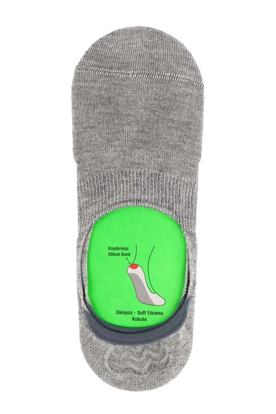 Jiber Erkek Bambu Babet Çorap 7001- 12 Adet  Siyah 40-44 - Resim 10