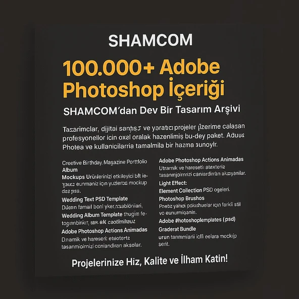 100.000+ Adobe Photoshop Içeriği – Shamcom’dan Dev Bir Tasarım Arşivi - 2
