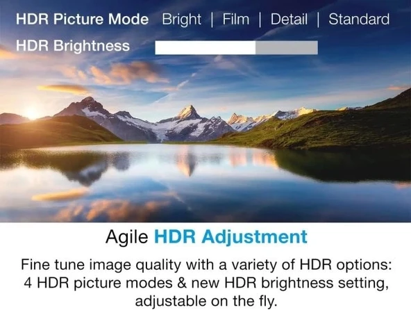 Optoma UHD55 4K Ultra HD DLP Ev Sineması ve Oyun Projektörü - 6
