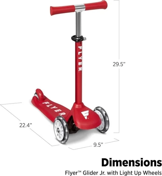 Flyer Glider Jr. Scooter'ı - 3