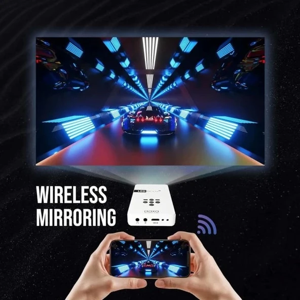 Aaxa Technologies KP-101-01 Aaxa LED Pico Mikro Video Projektör - 2