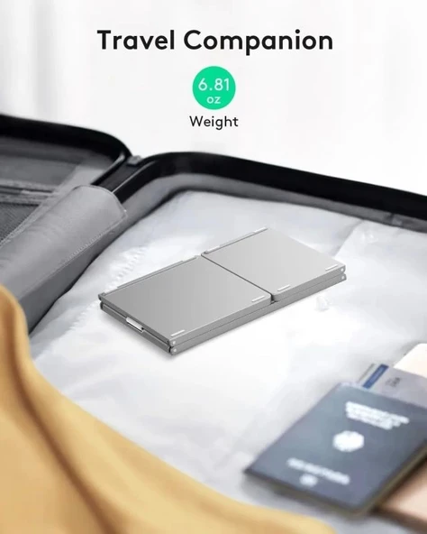 Samsers Touchpadli Katlanabilir Bluetooth Klavye - 7