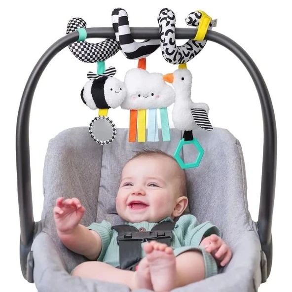 Itzy Ritzy Bebek Arabası İçin Spiral Aktivite Oyuncağı - 2