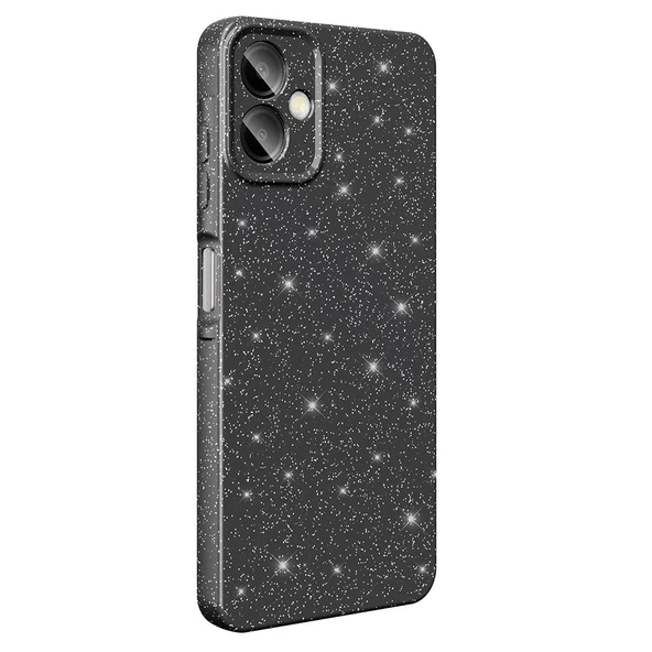 Gpack Samsung Galaxy A06 uyumlu Kılıf Koton Simli Silikon Arka Kapak Kamera Korumalı ürün görseli