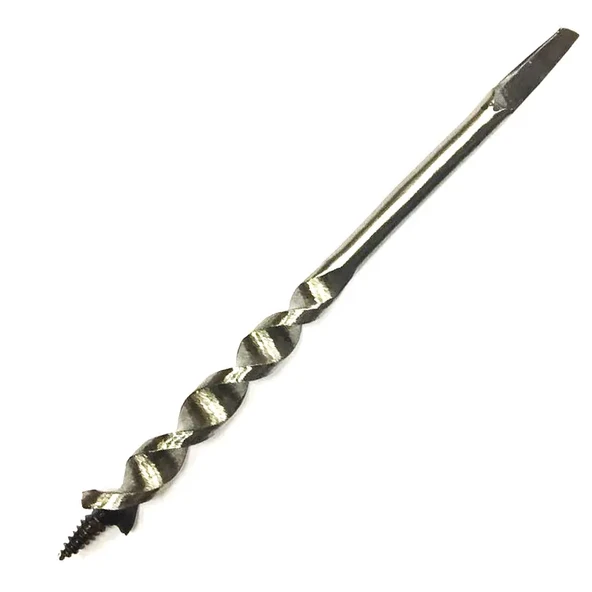 Fenerli Ahşap Burgu El, Matkap Ucu - Dört Köşe 20 Mm