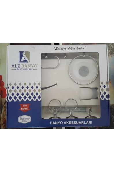 Alz Fulya Ayna Seti - Resim 2