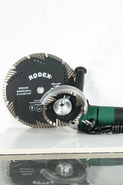 Rrz180 Uzatılmış Segment Turbo Elmas Beton, Tuğla, Granit Kesme Diski 180mm - 5