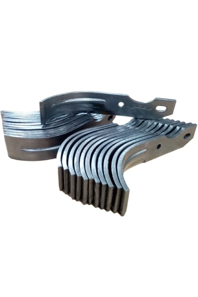 Dizel Modeller Uyumlu  Federli Süper Çelik Çapa Bıçağı 24 Adet 26 Cm - 3