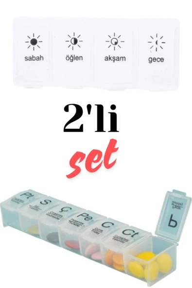 MEDLİGHT Günlük ve Haftalık İlaç Takip Seti – Akıllı İlaç Düzenleyici ve Saklama Kutusu - Resim 2