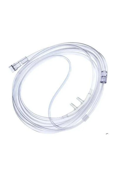 GİZ-CAN Gizcan Oksijen Kanülü (Nazal Kanül) Silikonlu 2 Mt - Resim 2