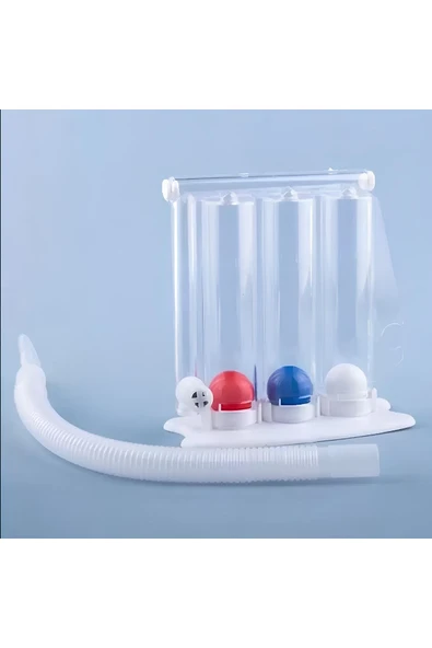 MEDLİGHT Triflo - Solunum Egzersiz Cihazı - Kutulu - Ters Kullanılabilir ürün görseli