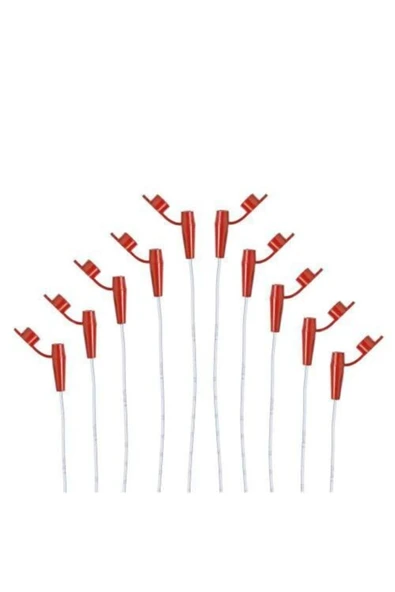 BIÇAKÇILAR (5adet) Emzirme Destekleyici Sistem (eds) 4 Numara Beslenme Sondası Kırmızı ürün görseli