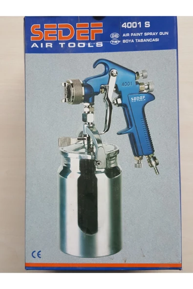 Pro 4001s 1.8mm Alttan Depolu Hvlp Profesyonel Boya Tabancası 4001s18 - 2