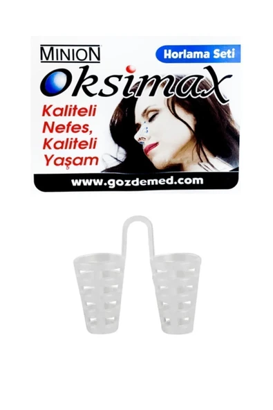 MİNİON Oksimax Horlama Önleyici Burun Aparatı Tekli