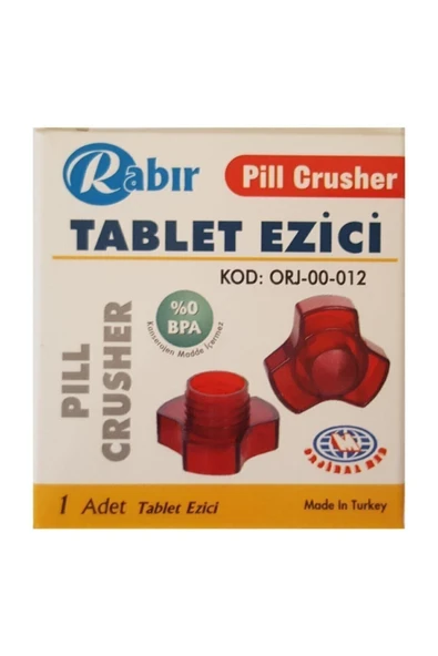 RABIR Ilaç Tablet Ezici % 0 Bpa Hijyenik Ilaç Ezme Makinası - Resim 3