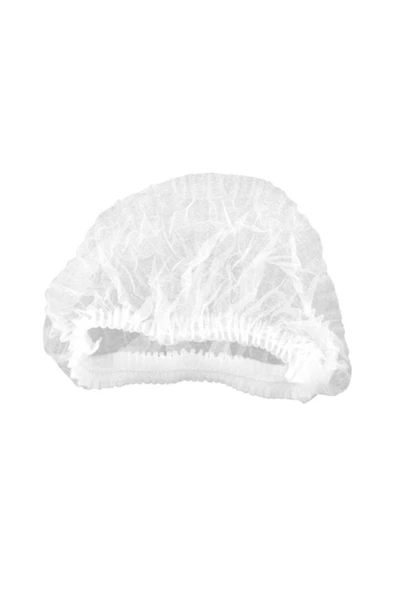 HİZMET Tek Kullanımlık Bez Bone 100 Adet Bez Bone 100 Lü 42cm Beyaz ürün görseli