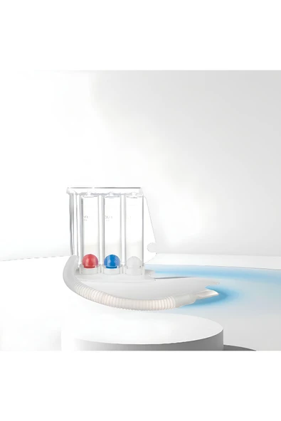 MEDLİGHT Triflo - Solunum Egzersiz Cihazı - Kutulu - Ters Kullanılabilir - Resim 2