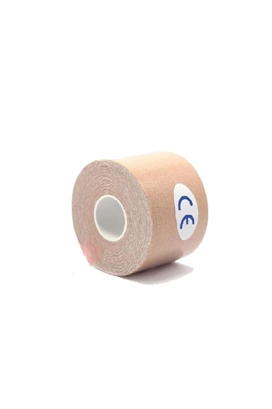 KINESIO TEX Ağrı Bandı - Kinesio Bant - Sporcu Bandı - Ağrı Bandı 5cm X 5m Ten ürün görseli