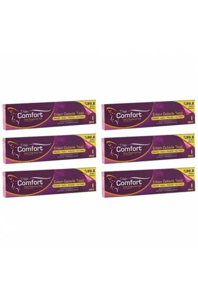 DAY'S COMFORT 6 Adet Days Erken Gebelik Testi ürün görseli