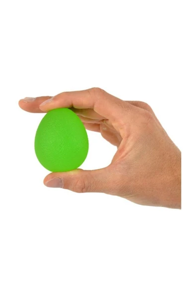 EPİCSA Squeeze Egg - Silikon El Egzersiz Topu Yeşil - Sert Direnç