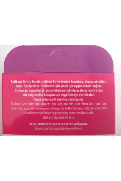 ROLL bant sivilce bandı 24 ad - 3