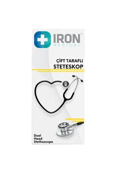 İRON MEDİCAL Steteskop Çift Taraflı