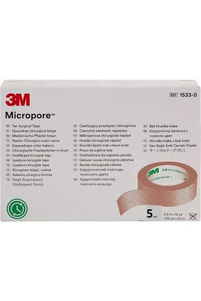 3M Micropore Estetik Burun Bandı 5'li Paket - Resim 2