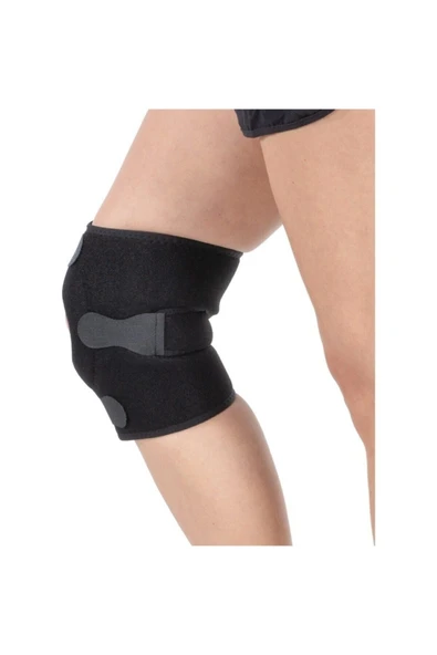 AKMTEKS Kısa Patella Desteli Dizlik Menisküs Dizlik Diz Bandajı Bandı Diz Için Patella Destekli Bandaj - 3