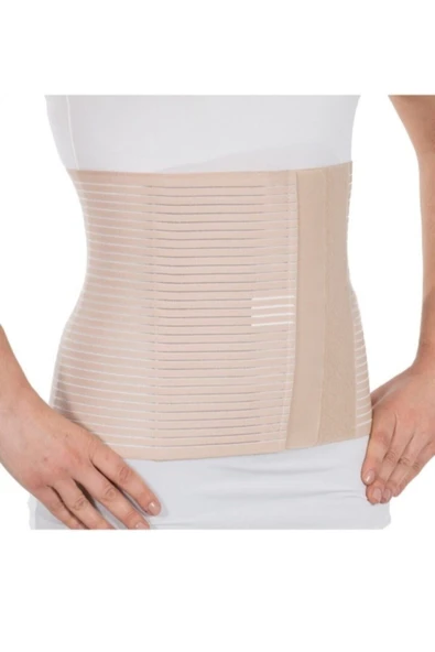 MEDİKALCIBAŞI Doğum Sonrası Toparlayıcı - Abdominal Korse - Sezeryan Korse Ayarlanabilir Bedensiz ürün görseli