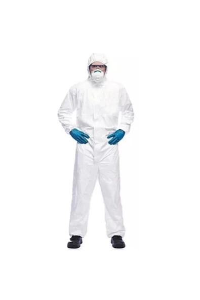 COOLMENCLUB Tıbbi Ve Kimyasal Koruyucu Tulum - En14126 - Type/tip 5/6 - Beden: X Large ürün görseli