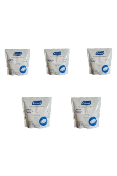FİCOMED Saç Yıkama Bonesi - 5 Paket