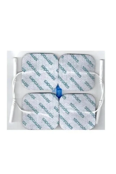 STIMRODES Kablolu Tens Pedi Tens Elektrodu 5x5 cm
