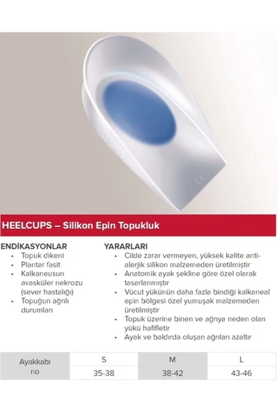 BERGER Silikon Topukluk