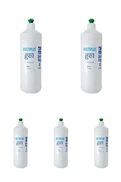 MULTİPLUS Ultrason Ekg Ve Epilasyon Jeli 1000 ml 5 Adet - Resim 2