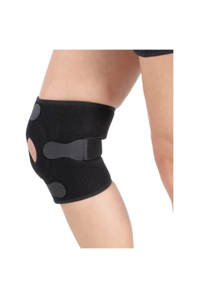 AKMTEKS Kısa Patella Desteli Dizlik Menisküs Dizlik Diz Bandajı Bandı Diz Için Patella Destekli Bandaj - 5
