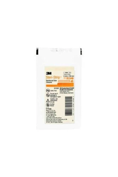 3M Steri-strip Dikiş Bandı 6mm X 100mm R1546 100 Poşet