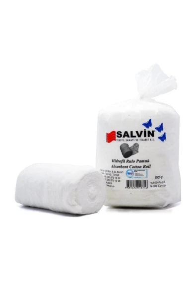 SALVİN Hidrofil Rulo Pamuk 1 Kg 1000 Gr