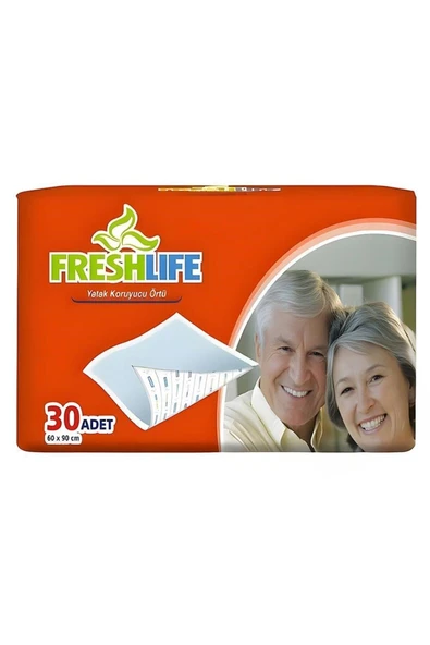 FRESHLİFE 60 X 90 Cm 30 Adet Yatak Koruyucu Örtü
