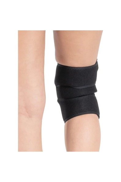 AKMTEKS Kısa Patella Desteli Dizlik Menisküs Dizlik Diz Bandajı Bandı Diz Için Patella Destekli Bandaj - 4