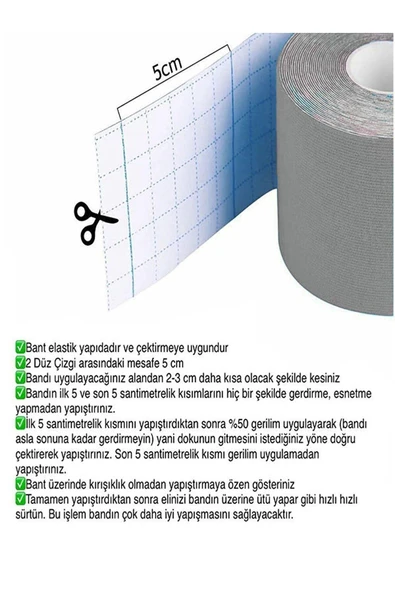 BKMC Göğüs (meme) Bandı, Meme Dikleştirici Bant, Meme Kaldırıcı Siyah Renk - 4